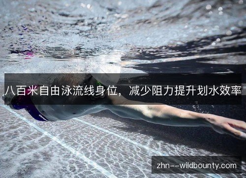 八百米自由泳流线身位，减少阻力提升划水效率